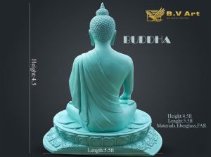 Blue Buddha Statue