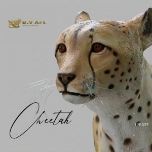 Cheetah Statue