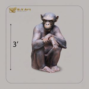 Chimpanzee Statue