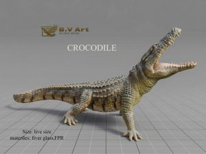 Crocodile Statue