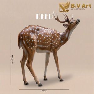 Fiber Deer Statue