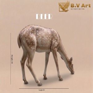Fiberglass Deer Statue