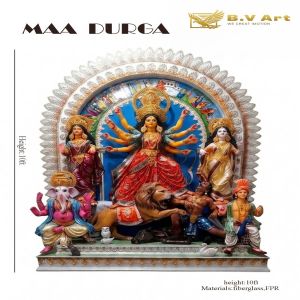 Fiberglass Navaratri Durga Statue
