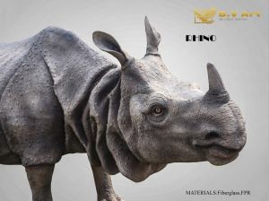 Rhino Statue