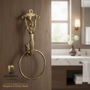 Decorative Brass Mermaid Door Knocker