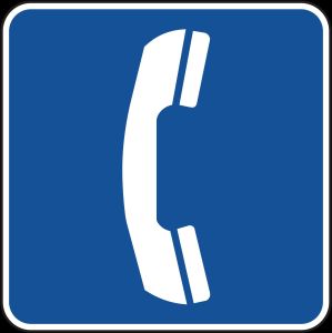 Stainless Steel Telephone Sign Board