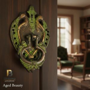 Traditional Heavy Brass Door Knocker