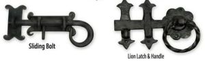 Traditional Iron Gate Latch