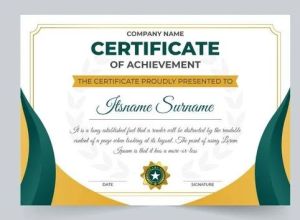 Certificate Printing Services