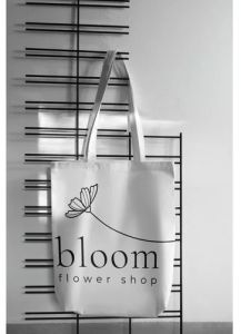 Printed Canvas Tote Bag