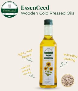 Wood Cold Pressed Sunflower Oil