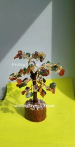 7 Chakra Mini Crystal Decor Tree
