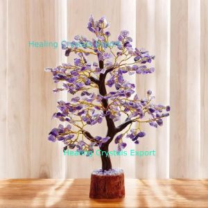 Amethyst Chip Crystal Decor Tree