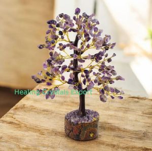 Amethyst Chip Crystal Decor Tree