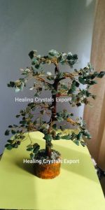 Green Aventurine Chip Crystal Decor Tree