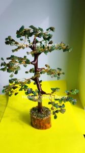 Green Aventurine Chip Crystal Decor Tree