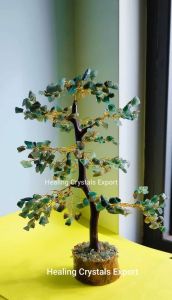 Green Aventurine Chip Crystal Decor Tree