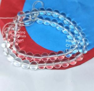Natural Clear Quartz Crystal Stretchable Bracelet