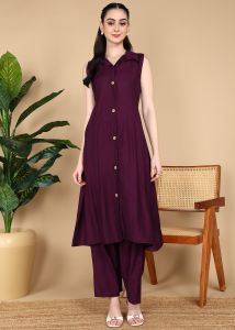 Ladies Cotton Co-ord Set
