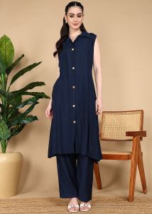 Ladies Cotton Co-ord Set