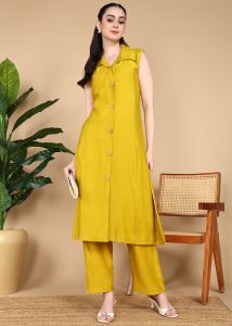 Ladies Cotton Co-ord Set