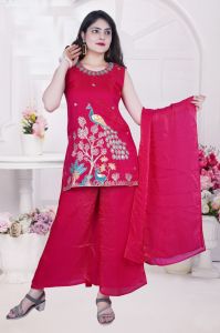 Ladies Kurti Palazzo Set