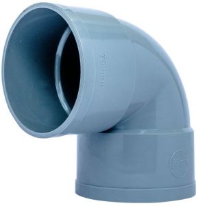 75mm PVC Single Elbow