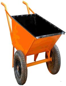 Mild Steel Double Wheel Barrow
