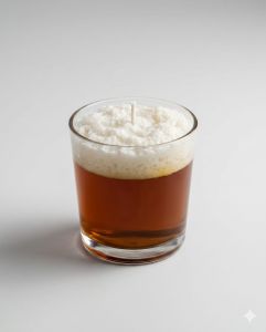 Beer Glass Decorative Gel &AMP; Soya Wax Candle