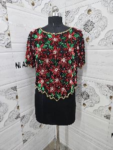 Ladies Heavily Embellished Top