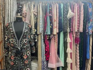 Heavily Embellished Evening Dress