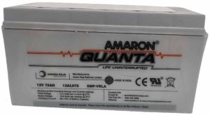 75AH Amara Raja Amaron Quanta SMF Battery