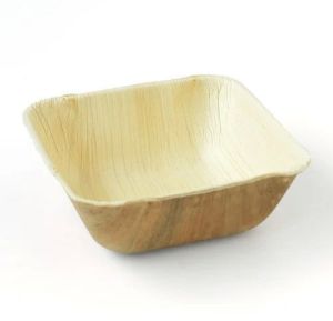 5.5 Inch Areca Leaf Square Bowl