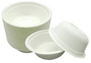5.5 Inch Bagasse Round Bowl