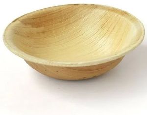 5 Inch Areca Leaf Round Bowl