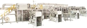 Fully Automatic Baby Diaper Making Machine