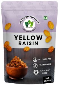 Wellmonk Yellow Raisins (200g)