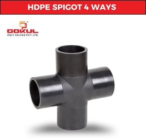 Industrial HDPE Spigot Pipe Fittings