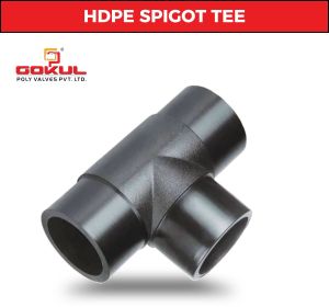 Industrial HDPE Spigot Pipe Fittings