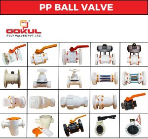 Industrial PP Threaded Ball Valve