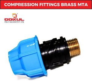 MDPE Compression Male Threaded Adapter