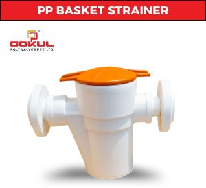 PP Gear Operated Butterfly Valve