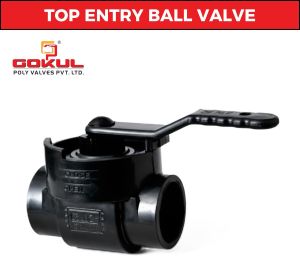 PP Top Entry Ball Valve