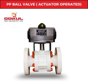 Pvdf Ball Valve Flange End