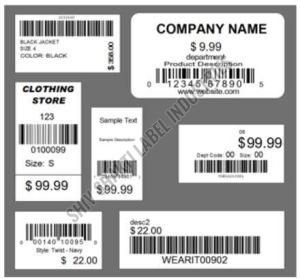 Retail Barcode Label