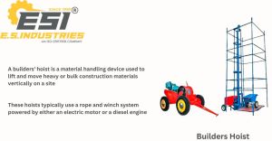 Builder Hoist Machine