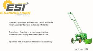 Ladder Construction Lift