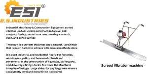 Aluminum Blade Screed Vibrator