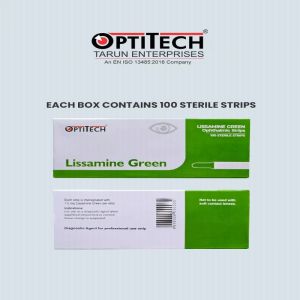 Lissamine Green Ophthalmic Strips