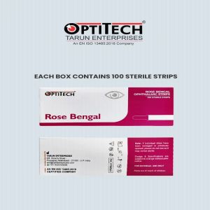 Rose Bengal Ophthalmic Strips